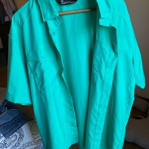 Under Armour Short Sleeve Button Up Shirt